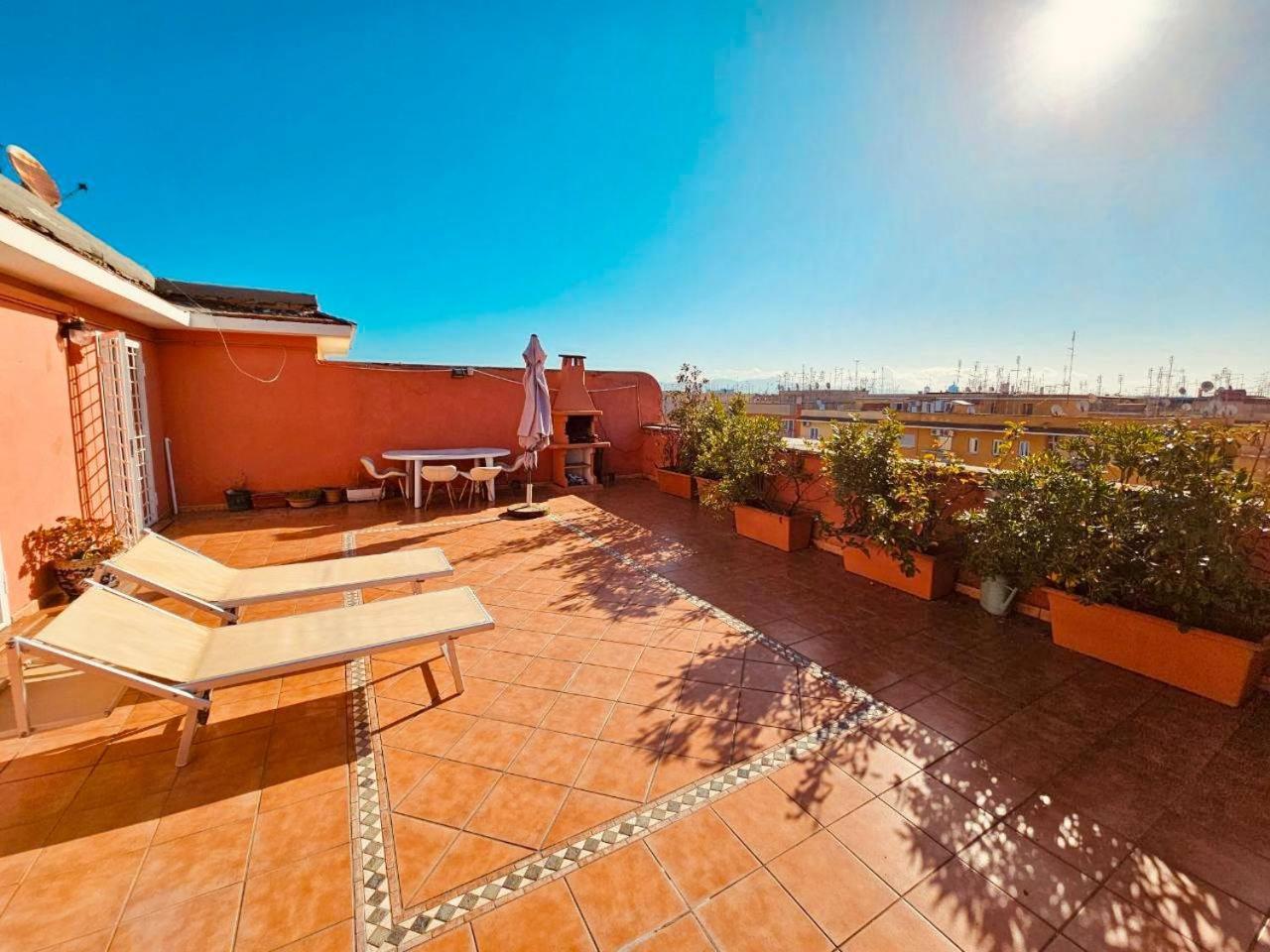 Appartement Rooftop Marconi à Rome Extérieur photo